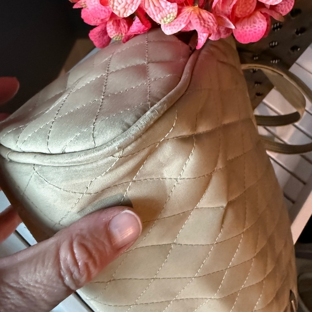 Vintage Quilted travelon shoulder bag - Picture 6 of 12
